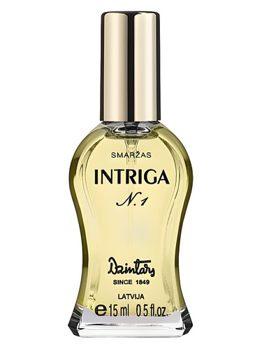 Dzintars Intriga No1 fragrance bottle