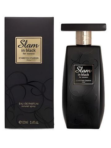 Christine Darvin Slam in Black fragrance bottle