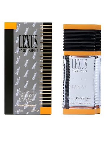 Christine Darvin Lexus fragrance bottle