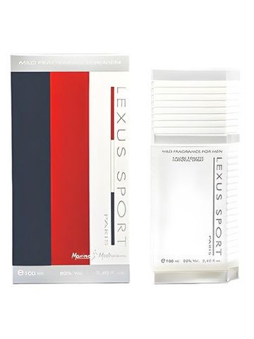Christine Darvin Lexus Sport fragrance bottle