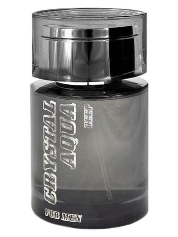 Parfums Genty Crystal Aqua For Men Deep fragrance bottle