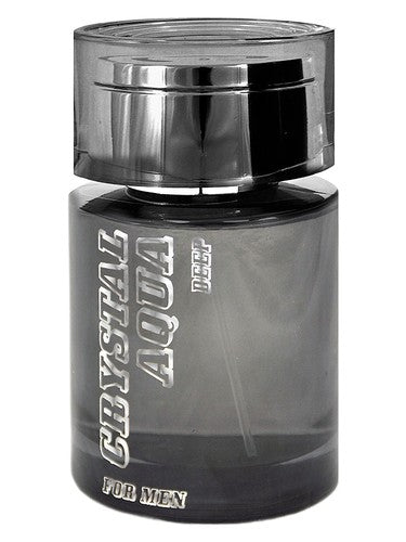 Parfums Genty Crystal Aqua For Men Deep fragrance bottle