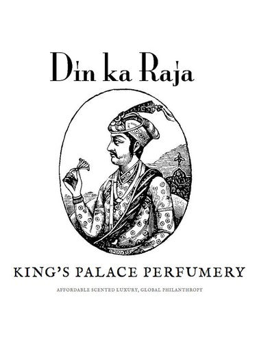 King's Palace Perfumery Din ka Raja fragrance bottle