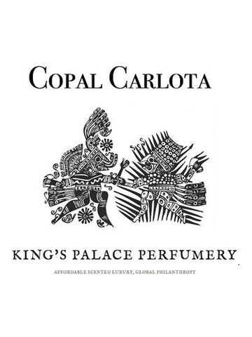 King's Palace Perfumery Copal Carlota fragrance bottle
