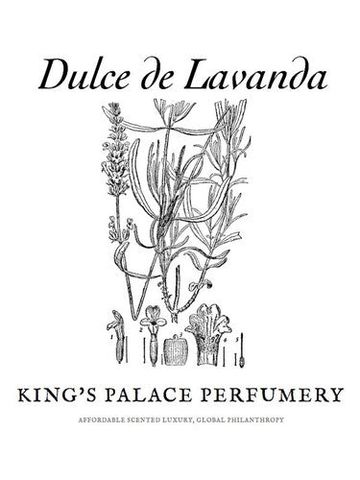 King's Palace Perfumery Dulce de Lavanda fragrance bottle