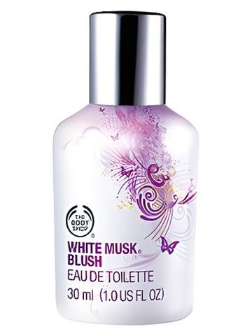 The Body Shop White Musk Blush fragrance bottle