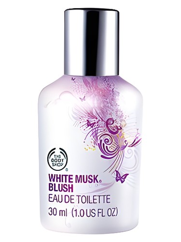 The Body Shop White Musk Blush fragrance bottle