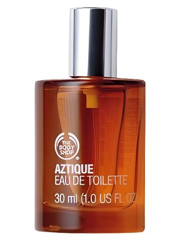 The Body Shop Aztique fragrance bottle