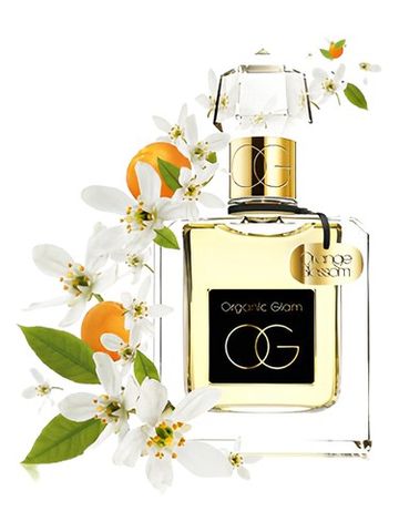 The Organic Pharmacy Organic Glam Orange Blossom fragrance bottle