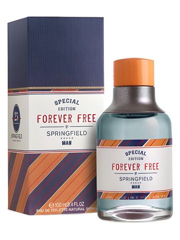 Springfield SPF Forever Free Man Special Edition fragrance bottle