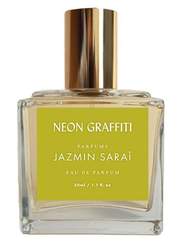 Jazmin Sarai Neon Graffiti fragrance bottle