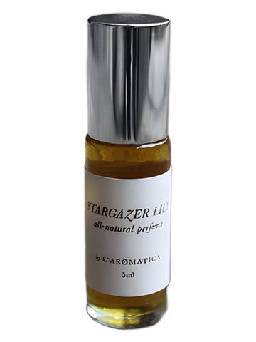 L'Aromatica Perfume Stargazer Lily fragrance bottle