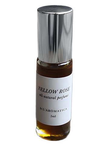 L'Aromatica Perfume Yellow Rose fragrance bottle