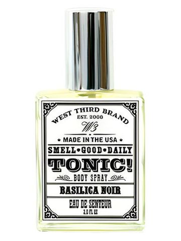 West Third Brand Basilica Noir fragrance bottle