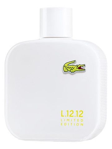 Lacoste Fragrances Eau de Lacoste L.12.12 Blanc Limited Edition fragrance bottle