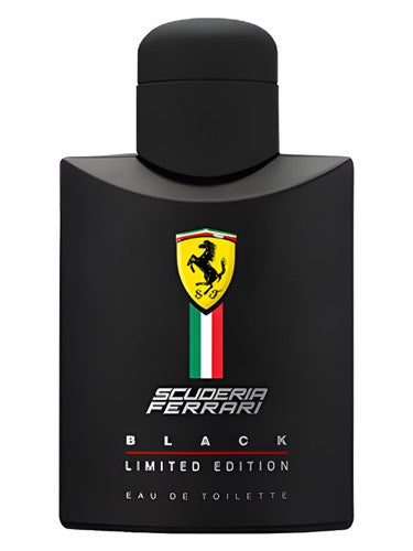 Ferrari Scuderia Ferrari Black Limited Edition fragrance bottle
