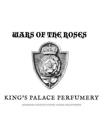 King's Palace Perfumery Wars of the Roses fragrance bottle