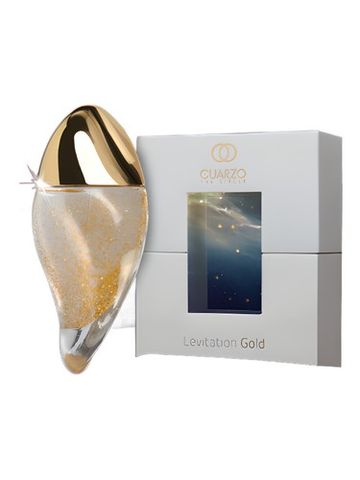 Cuarzo The Circle Levitation Gold fragrance bottle