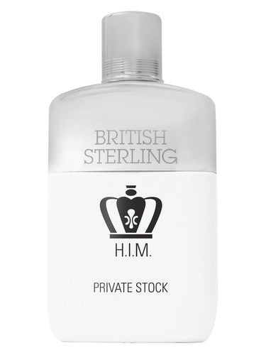 British Sterling Cologne HIM (His Imperial Majesty) Private Stock fragrance bottle