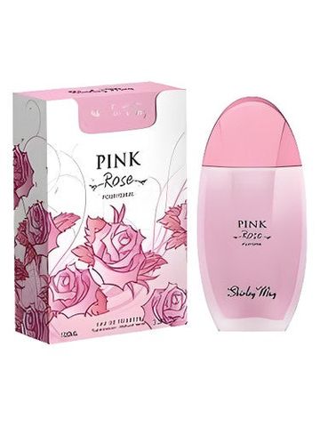 Shirley May Pink Rose fragrance bottle