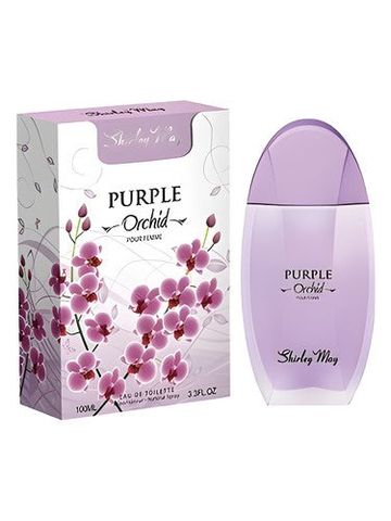 Shirley May Purple Orchid fragrance bottle