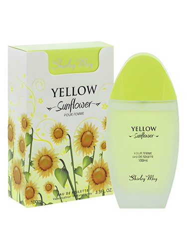 Shirley May Yellow Sunflower fragrance bottle