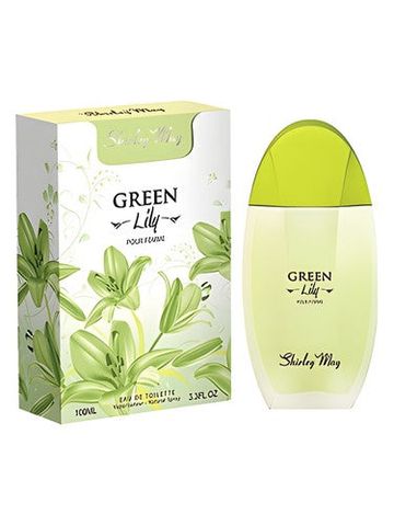Shirley May Green Lily fragrance bottle