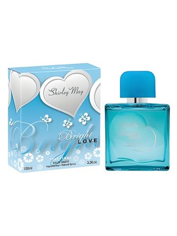 Shirley May Bright Love fragrance bottle