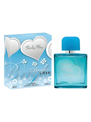 Shirley May Bright Love fragrance bottle
