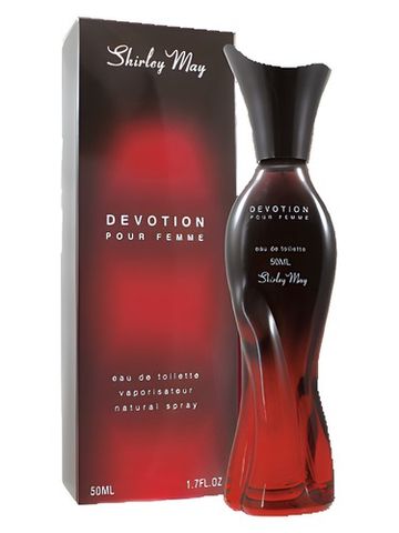 Shirley May Devotion fragrance bottle