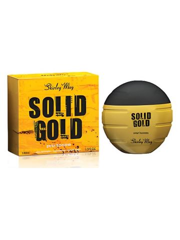 Shirley May Solid Gold fragrance bottle