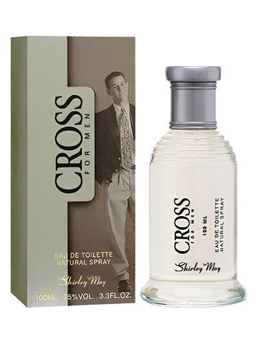 Shirley May Cross fragrance bottle