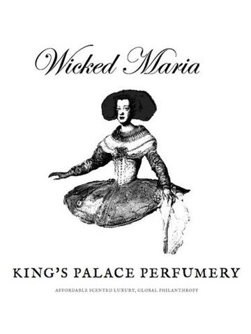 King's Palace Perfumery Wicked Maria fragrance bottle