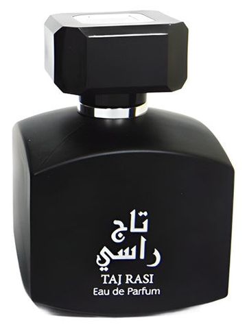 Lattafa Perfumes Taj Rasi Silver Edition fragrance bottle