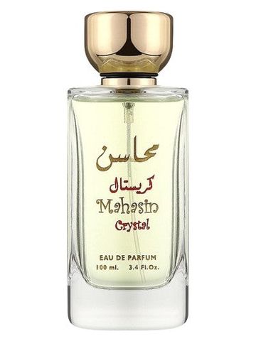 Lattafa Perfumes Mahasin Crystal fragrance bottle