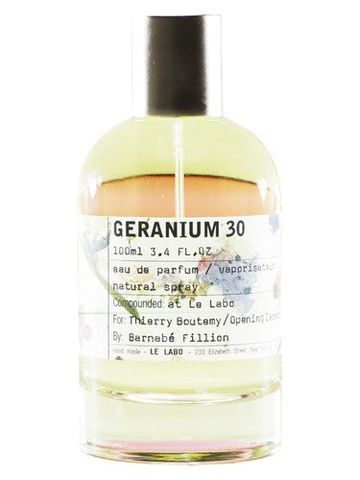 Le Labo Geranium 30 fragrance bottle
