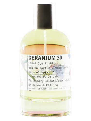 Le Labo Geranium 30 fragrance bottle