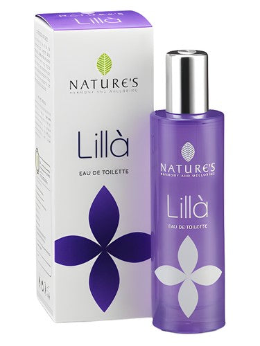 Nature s Lilla fragrance bottle