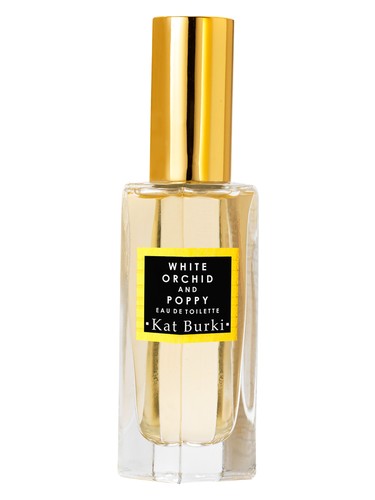 Kat Burki White Orchid & Poppy fragrance bottle