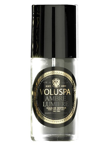 Voluspa Ambre Lumiere fragrance bottle
