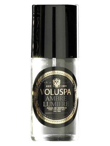 Voluspa Ambre Lumiere fragrance bottle