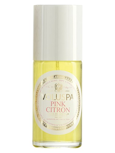 Voluspa Pink Citron fragrance bottle