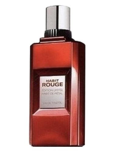 Guerlain Habit de Metal fragrance bottle