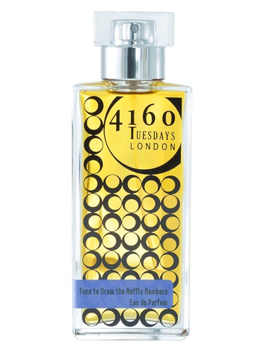 4160 Tuesdays Time to Draw the Raffle Numbers fragrance bottle