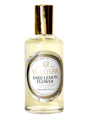 Voluspa Sake Lemon Flower fragrance bottle
