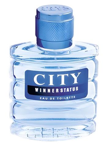 City Status fragrance bottle