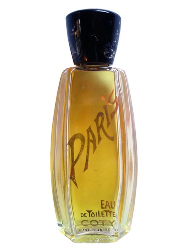 Coty Paris fragrance bottle