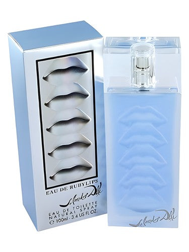 Salvador Dali Eau de RubyLips fragrance bottle