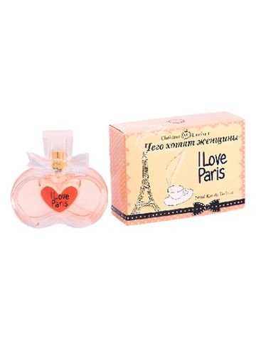 Christine Lavoisier Parfums What Women Want I Love Paris fragrance bottle