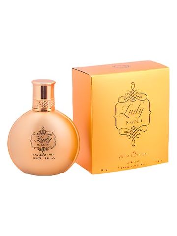 Christine Lavoisier Parfums Midsummer Lady in Gold fragrance bottle